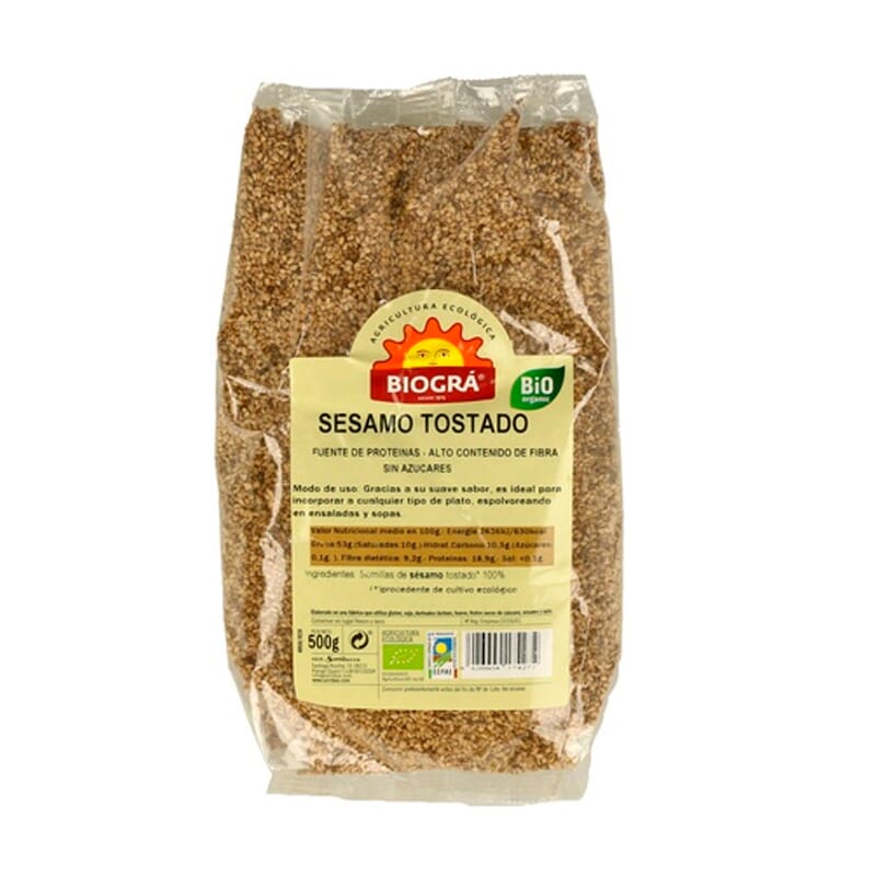 Sésamo Tostado Bio 500g de Biogra