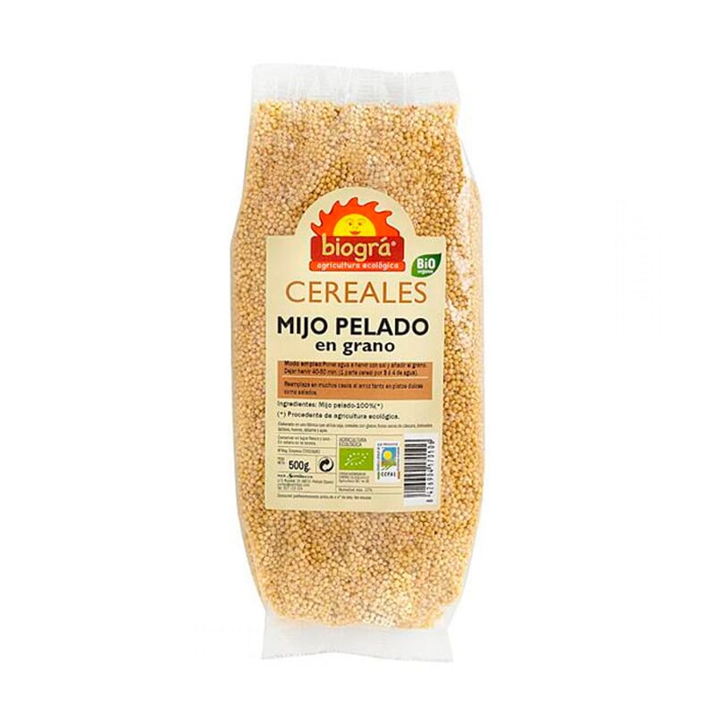 Mijo Pelado Bio 500g de Biogra