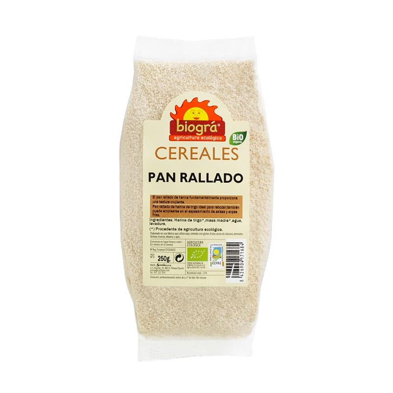 Pan Rallado Bio 250g de Biogra