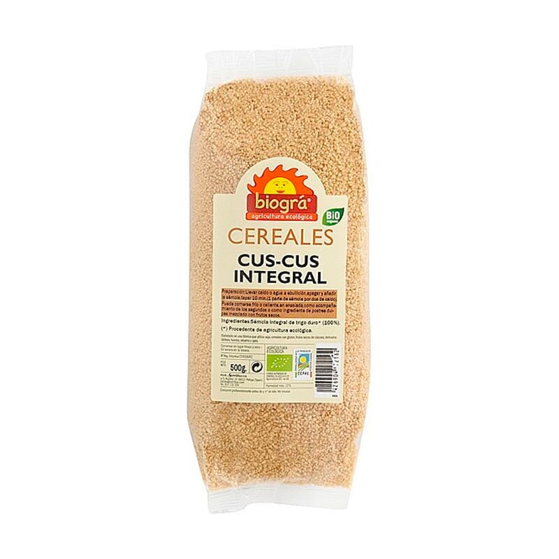 Cuscus Integral Bio 500g de Biogra