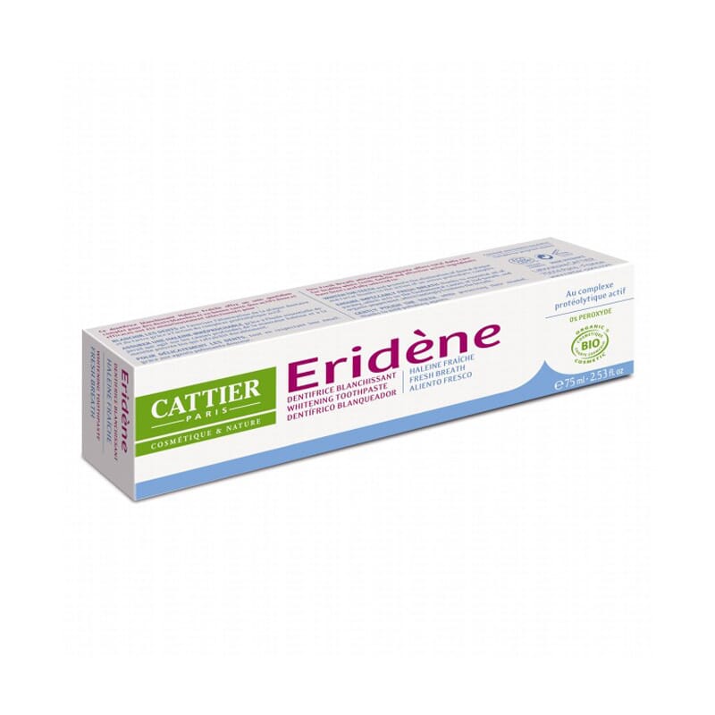 Dentifrice Eridene Blanchissant Haleine Fraîche 75 ml