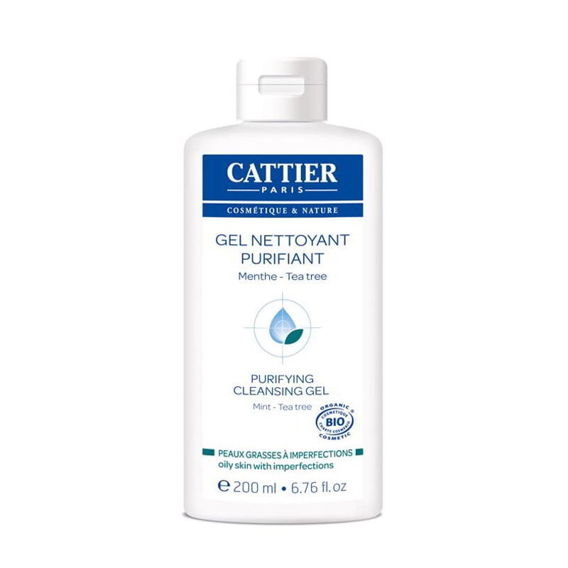 Gel Limpiador Facial Purificante Menta y Árbol Del Té 200 ml