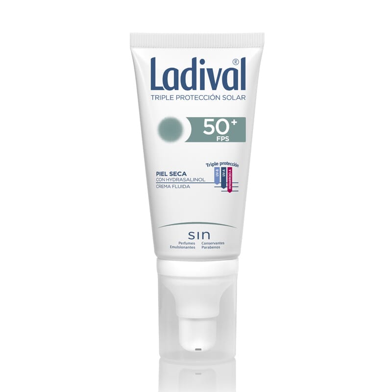 CREMA FLUIDA PROTECTORA PIEL SECA SPF50+ 50 ml