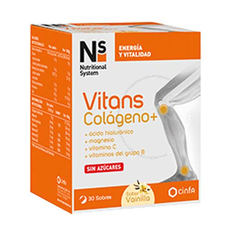 NS VITANS COLÁGENO+VAINILLA 30 Sobres