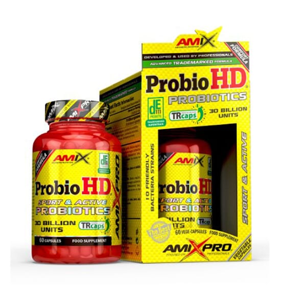 Probio HD 60 Capsules végétales - Amix Pro - Probiotiques d’Amix Nutrition