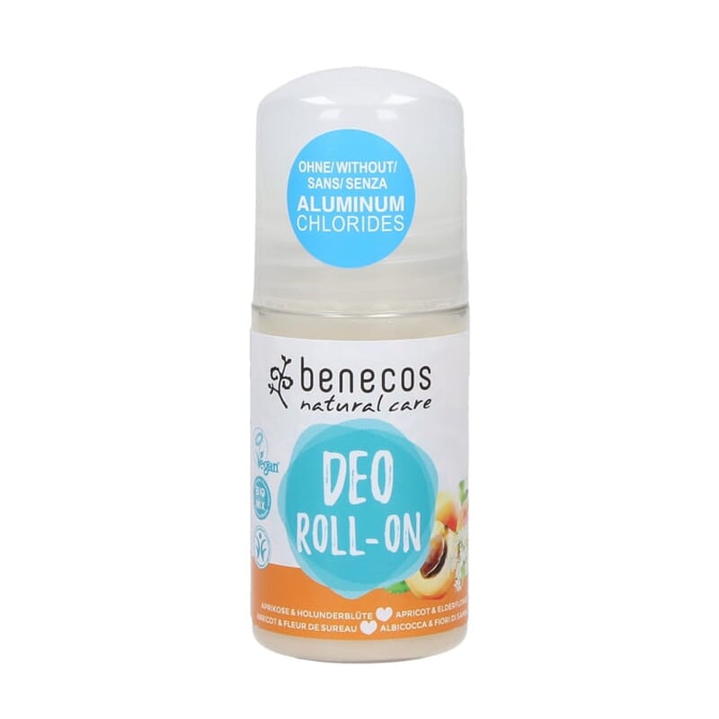 Deodorant ecologisch abrikoos en vlier roll-on 50ml