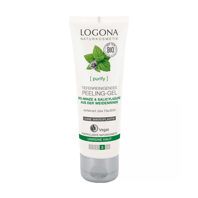 PEELING GEL LIMPIEZA PROFUNDA MENTA 100ml de Logona