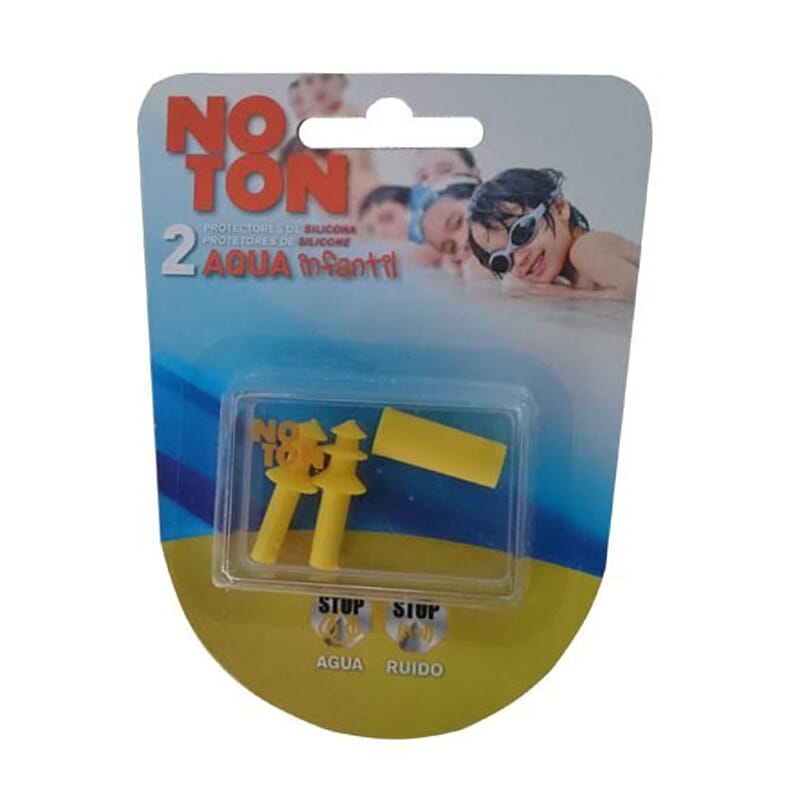 NOTON AQUA TAPONES SILICONA INFANTIL 2 Ud