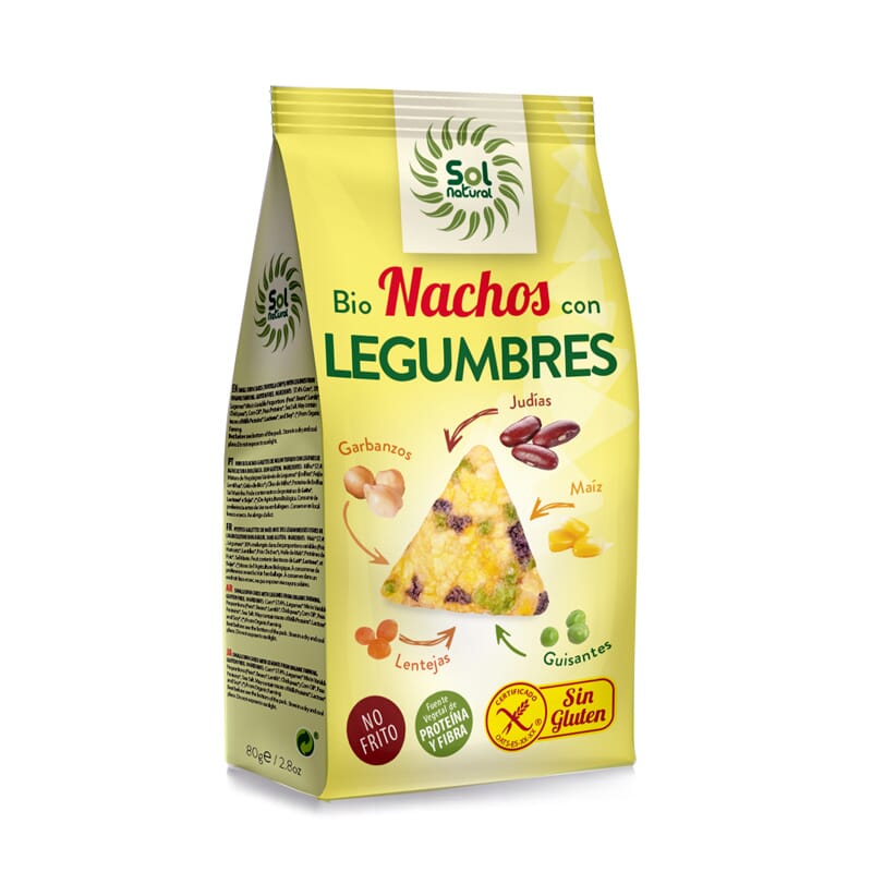NACHOS MET LEGUMEN BIO GLUTENVRIJ 80g