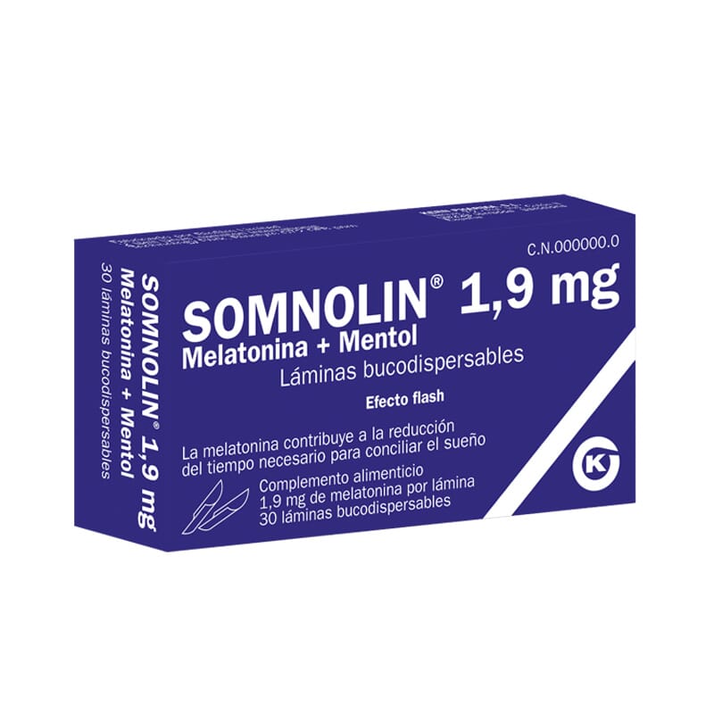 SOMNOLIN MELATONINE 1,9mg 30 Uds
