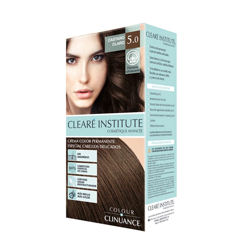 COLOUR CLINUANCE TINTE CABELLO DELICADO 5.0 CASTAÑO CLARO 170ml