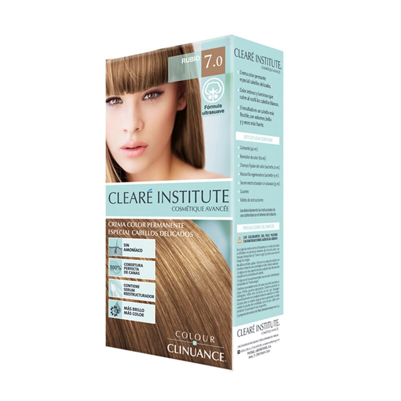 COLOUR CLINUANCE TINTE CABELLO DELICADO 7.0 RUBIO 170ml