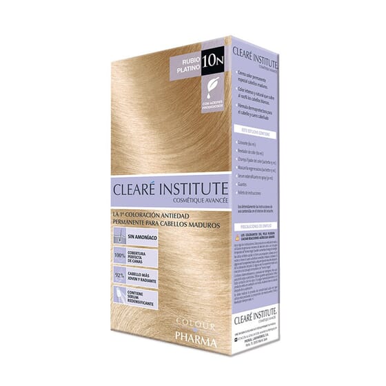 Colour Pharma Teinture Anti-âge 10N Blond Platine 180 ml - Clearé Institute