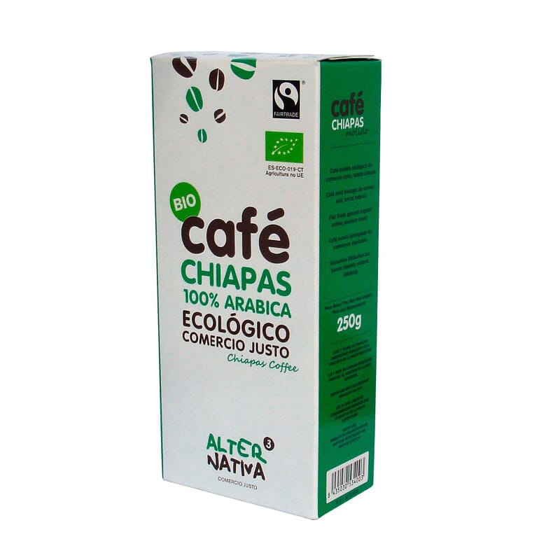 CAFÉ MOLIDO CHIAPAS BIO 250g