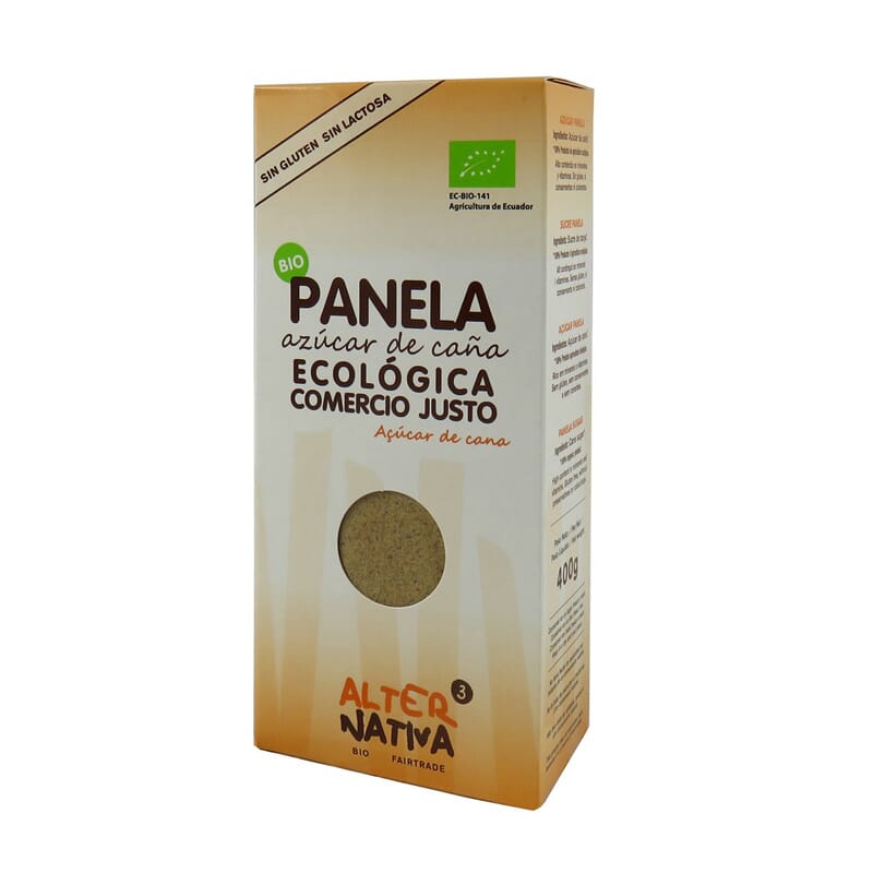 Bio-Rohrzucker Panela Ecuador 400g von Alternativa3
