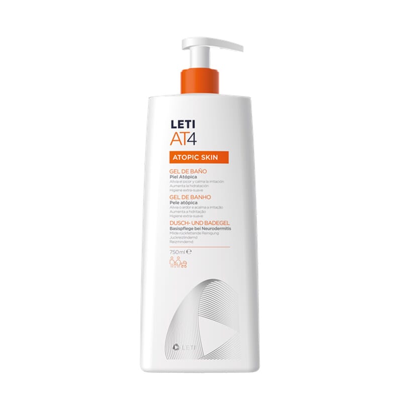 Letiat4 Duschgel Für Atopische Haut 250 ml von Leti