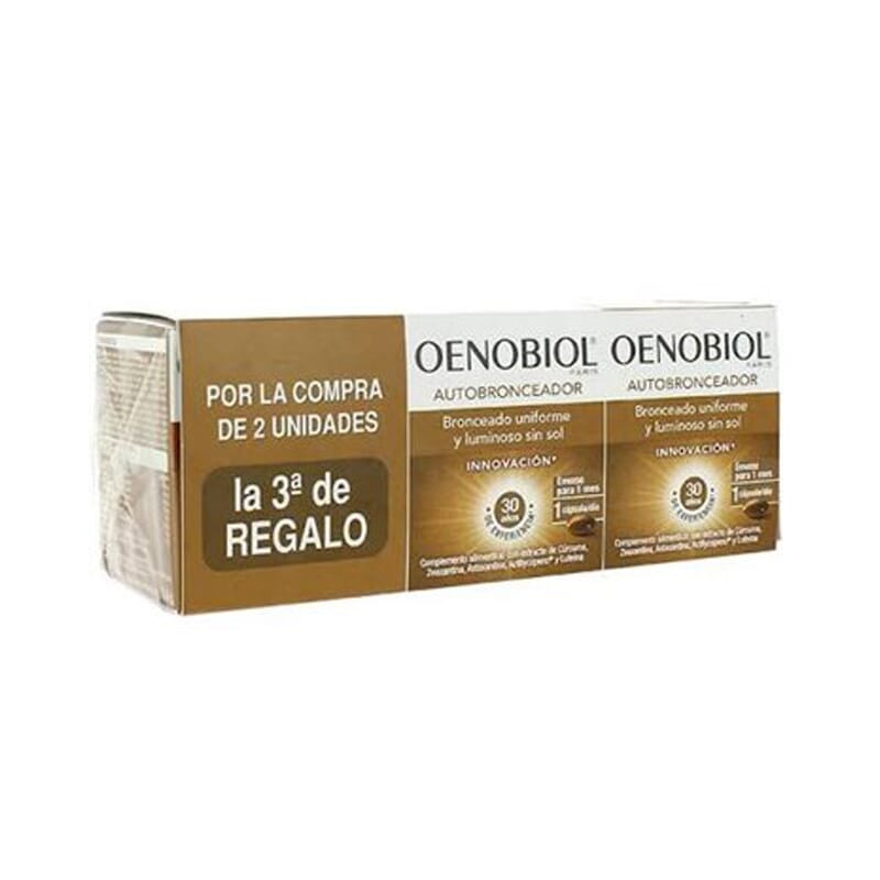 OENOBIOL AUTOBRONCEADOR 3 Uds de 30 Caps