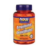 ARGININE ET ORNITHINE 100 Gélules
