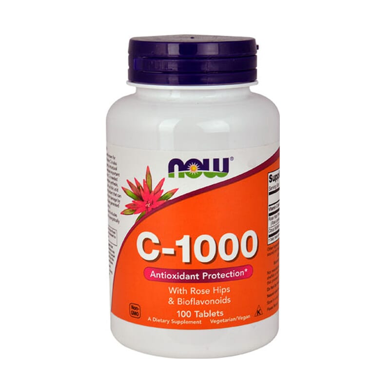 C-1000 CON ESCARAMUJO Y BIOFLAVONOIDES 100 Tabs