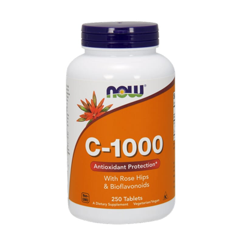 C-1000 CON ESCARAMUJO Y BIOFLAVONOIDES 250 Tabs