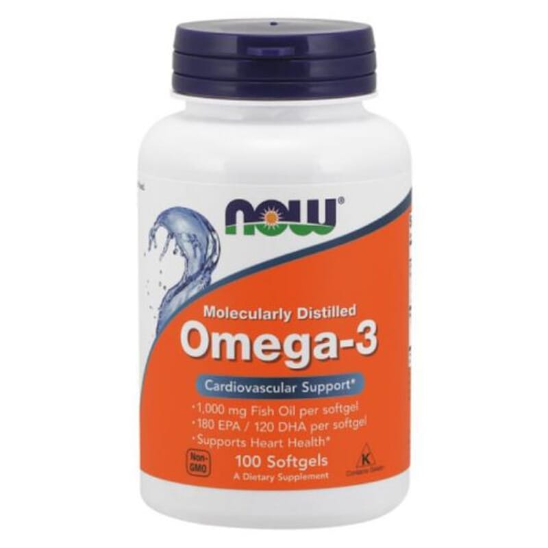 OMEGA-3 DESTILADO MOLECULARMENTE 100 Perlas