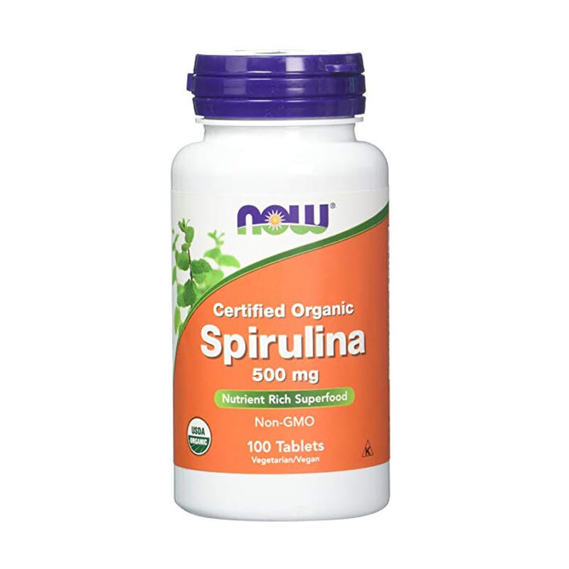 ESPIRULINA ORGANICA 500mg 100 Tabletas