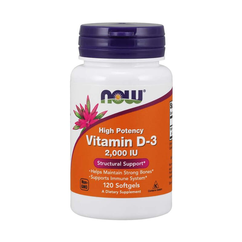 Vitamin D-3 2000 IU 120 Perlas