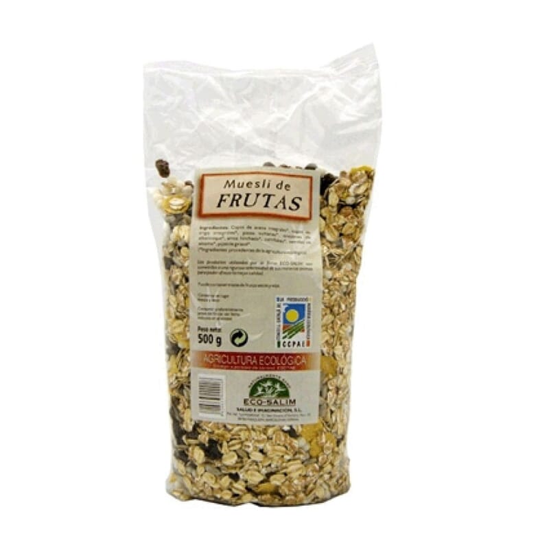 MUESLI DE FRUTAS BIO 500g