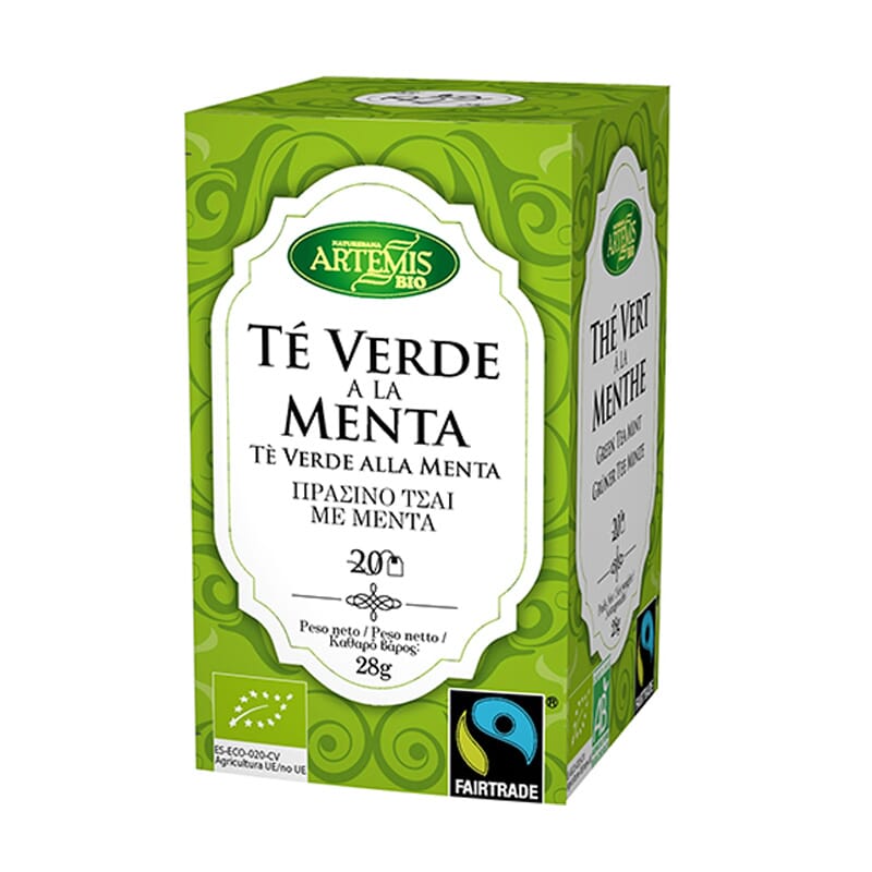 TÉ VERDE A LA MENTA 20 Infusiones