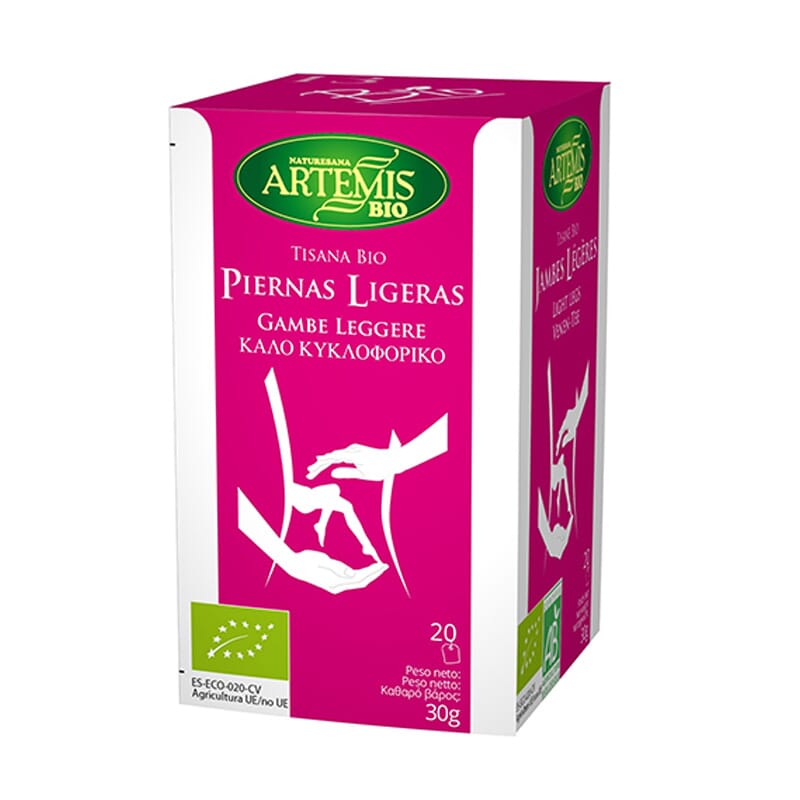 TISANA BIO PIERNAS LIGERAS 20 Infusiones