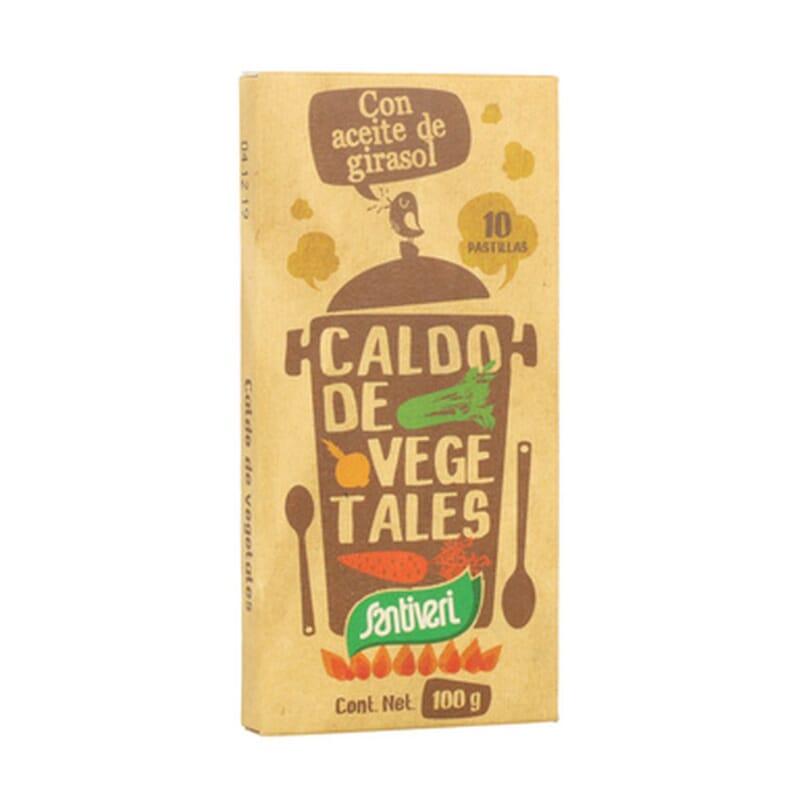CALDO VEGETAL CON ACEITE DE GIRASOL 10 Uds