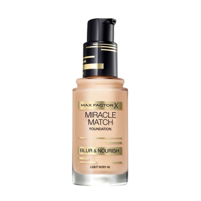 MIRACLE MATCH FOUNDATION #40 LIGHT IVORY 30ml