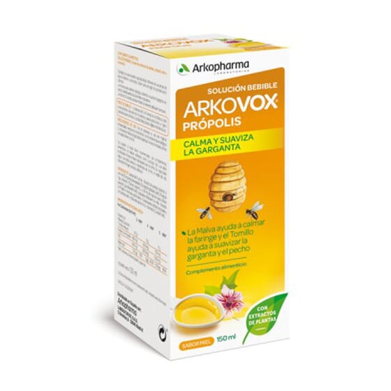 ARKOVOX PROPOLIS SOLUTION BUVABLE 140 ml Arkopharma