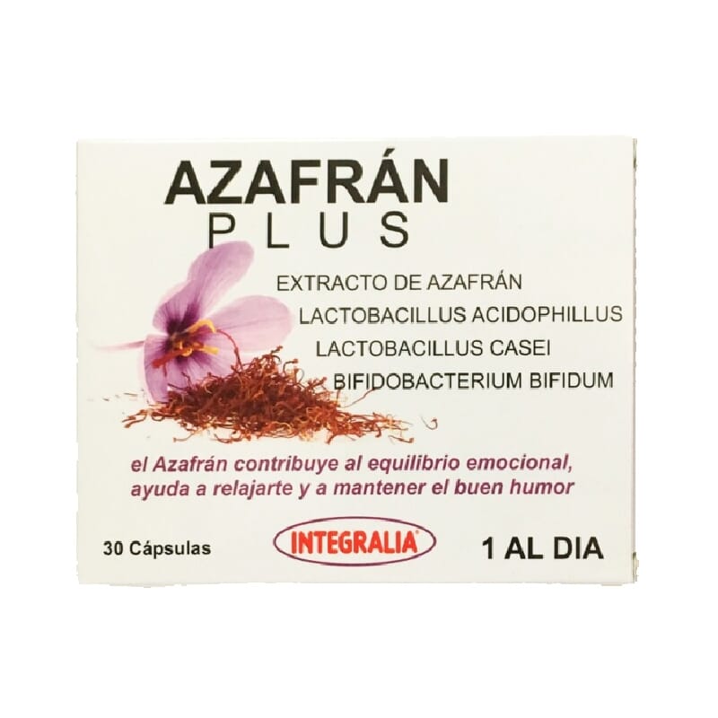 Azafrán Plus 30 Caps de Integralia