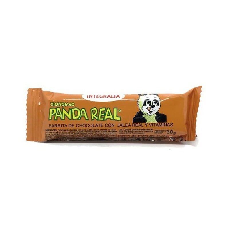 Panda Royal Barre Chocolat Gelée Royale Vitamines 24 Barres