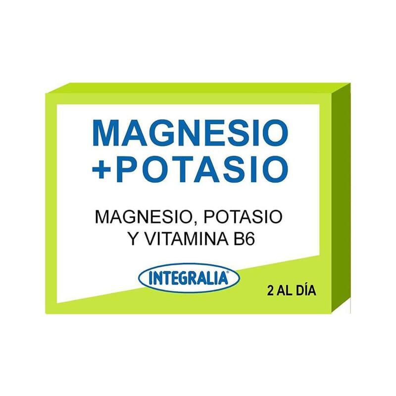 Magnesio + Potasio 60 Caps