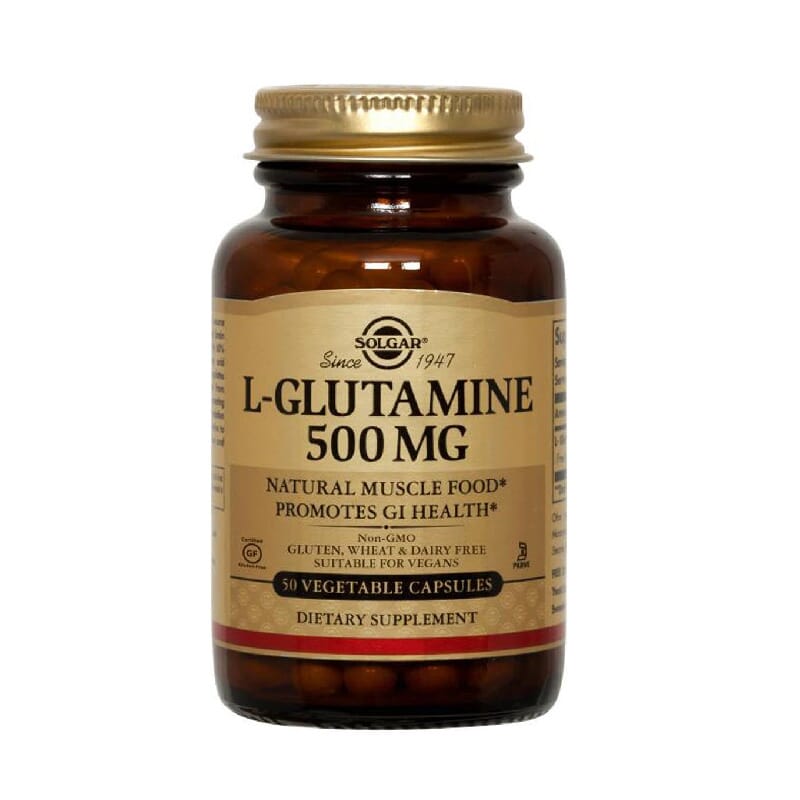 L-Glutamina 500 mg 50 VCaps