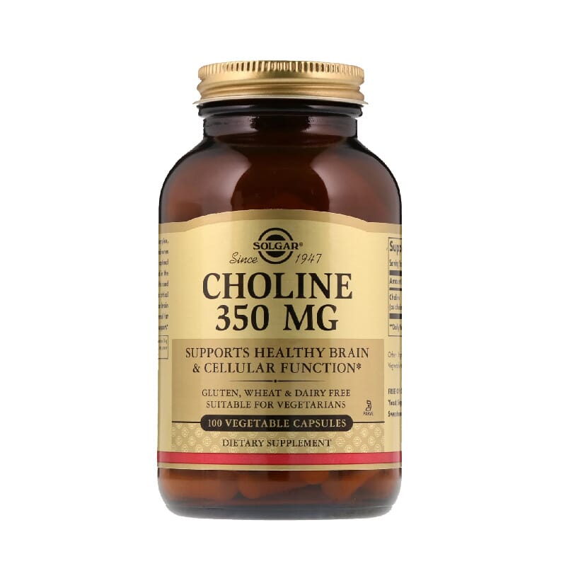 Colina 350 mg 100 Caps de Solgar