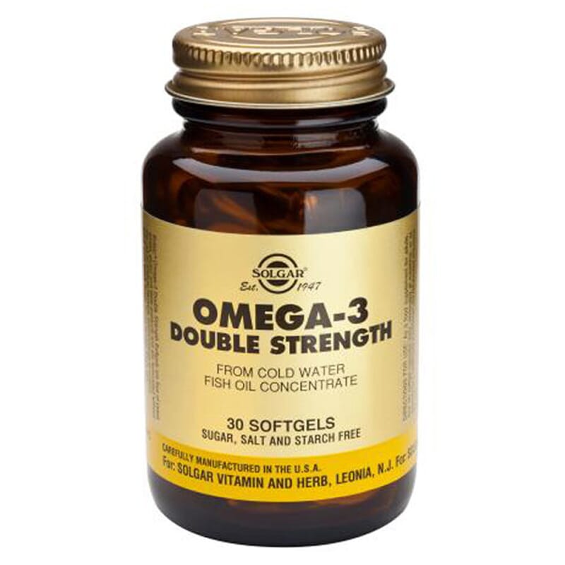 Omega 3 Doble Strength 30 Perlas de Solgar