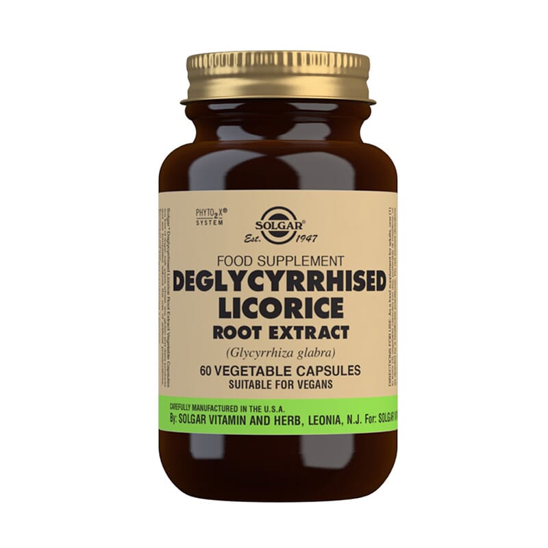 Deglycyrrhis Licorice Root Extract 60 VCaps