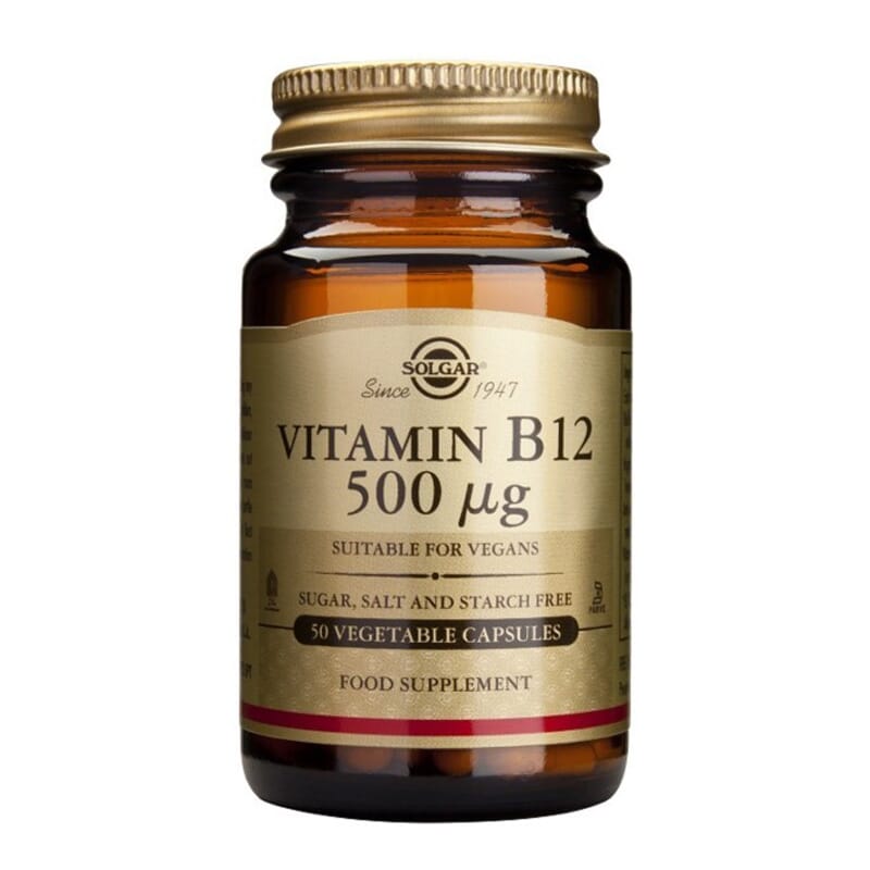 VITAMIN B12 500mcg 50 Vcaps