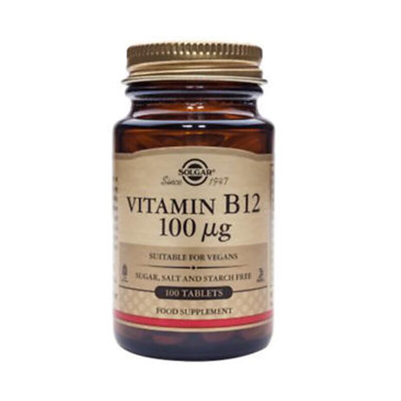 VITAMIN B12 100mcg 100 Tabs