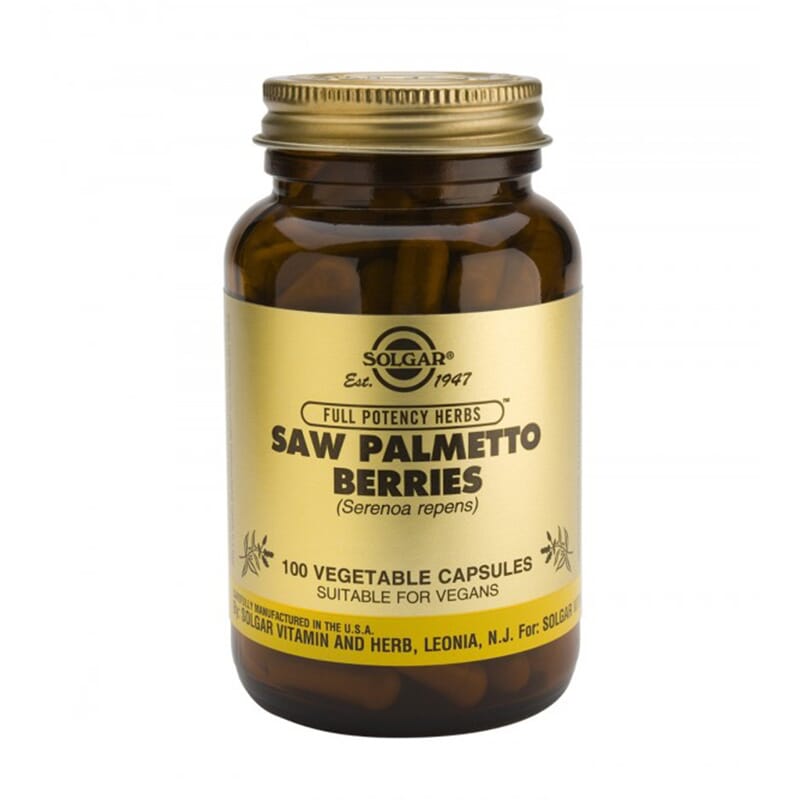 Saw Palmetto Sabal Berries 100 Vcaps de Solgar