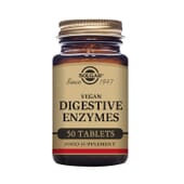 Enzymes Digestives Végan 50 Tabs de Solgar