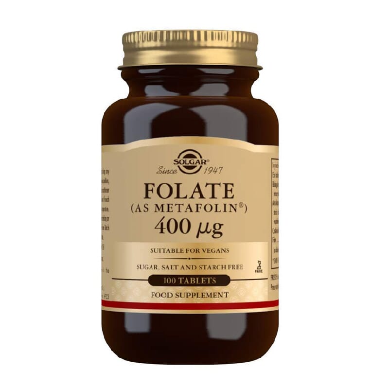 Folate Metafolin 400 mcg 100 Tabs