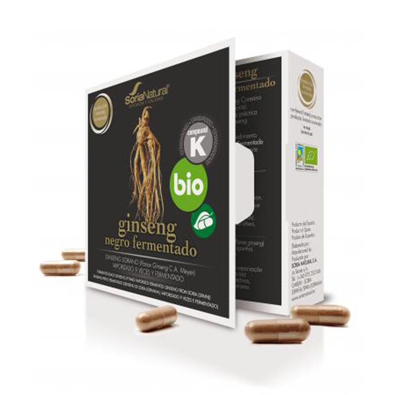 GINSENG NEGRO FERMENTADO BIO 24 Vcaps