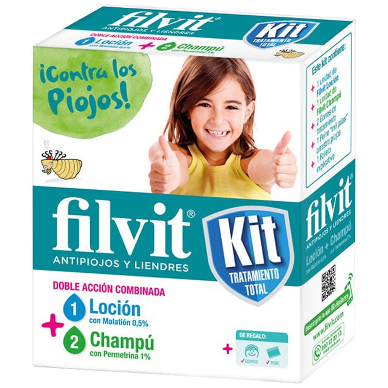 FILVIT KIT TRATAMIENTO TOTAL 1 Packs
