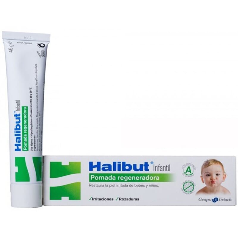 HALIBUT POMADA REGENERADORA INFANTIL 45g