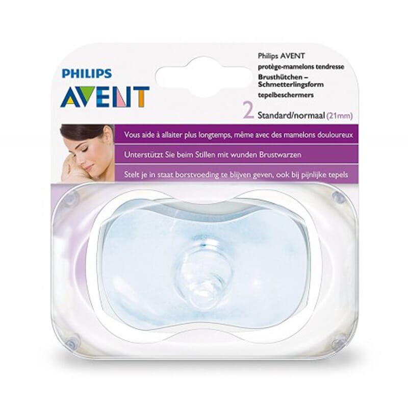 PROTECTOR DE PEZÓN DE SILICONA 2 Ud