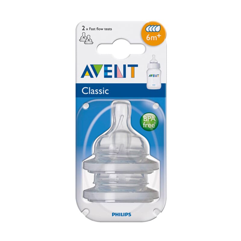 Tuit Classic anti-koliek 6M+ stroom 4 2 Uds